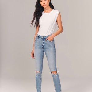 High rise skinny Jean